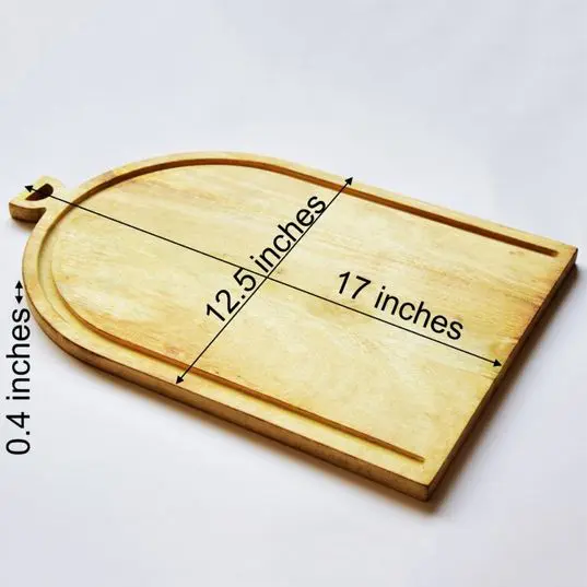 Trough Chopping Board | Byora Homes | Brown | Mango Wood - Image 2