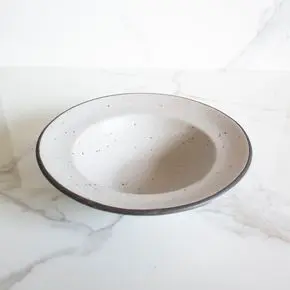Dim Black Pasta Bowl | Byora Homes | Gray | Stoneware Ceramic - Image 3