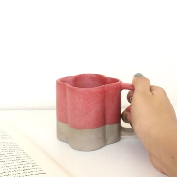 Clubs Mug | Byora Homes | Red | Stoneware Ceramic - Image 3