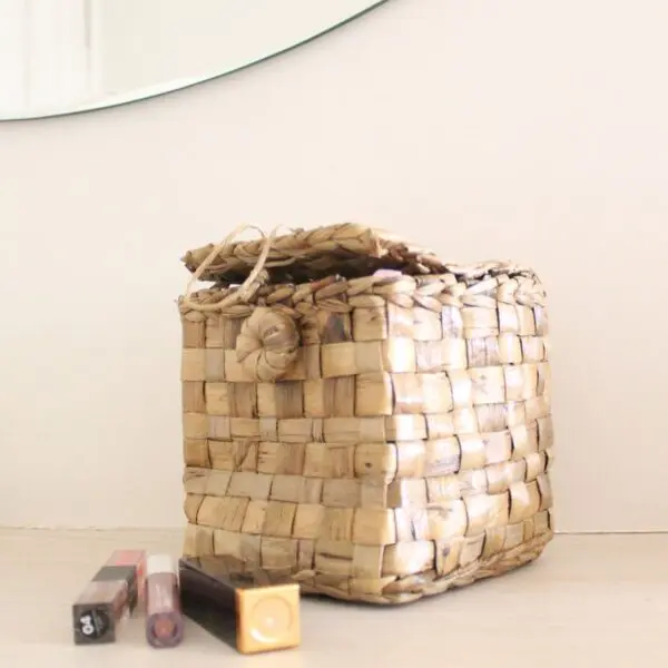 Jewelry Box Basket | Byora Homes | Brown | Water Hyacinth - Image 4