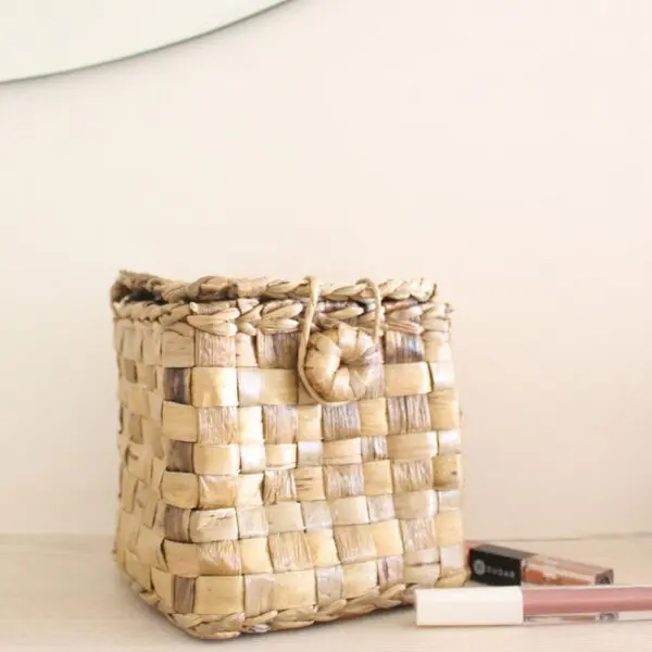 Jewelry Box Basket | Byora Homes | Brown | Water Hyacinth - Image 2