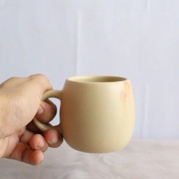 Sandy Mini Mug | Byora Homes | Sand Brown | Stoneware Ceramic