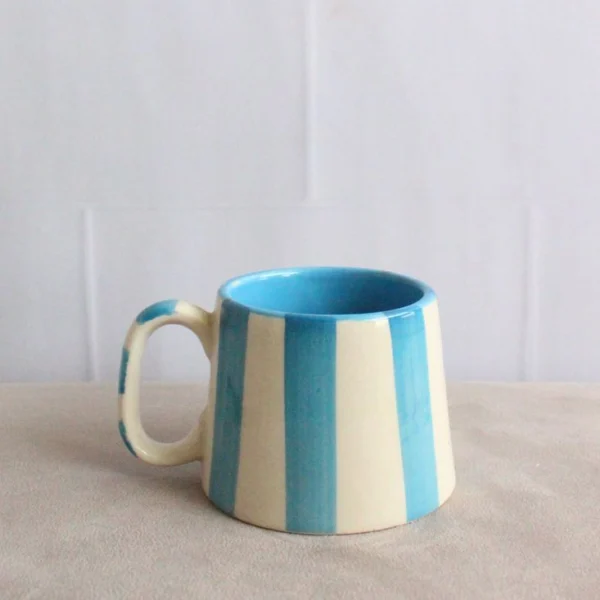 Blues and Whites Mug | Byora Homes | Blue & White | Stoneware Ceramic