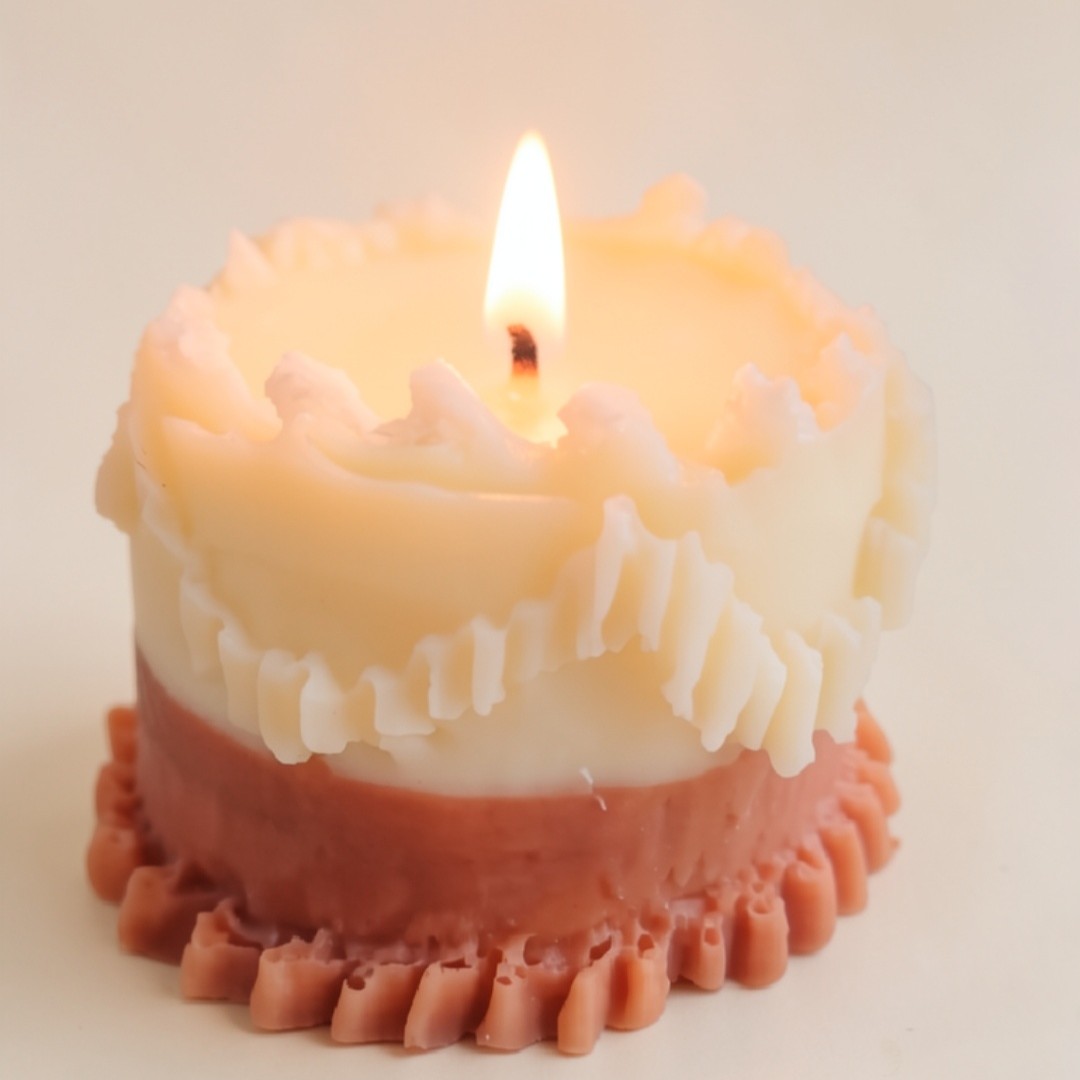 Tiramisu Candle | Byora Homes | Beige & Brown | Soy Wax - Image 2