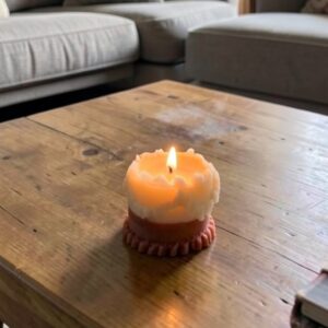 Tiramisu Candle | Byora Homes | Beige & Brown | Soy Wax