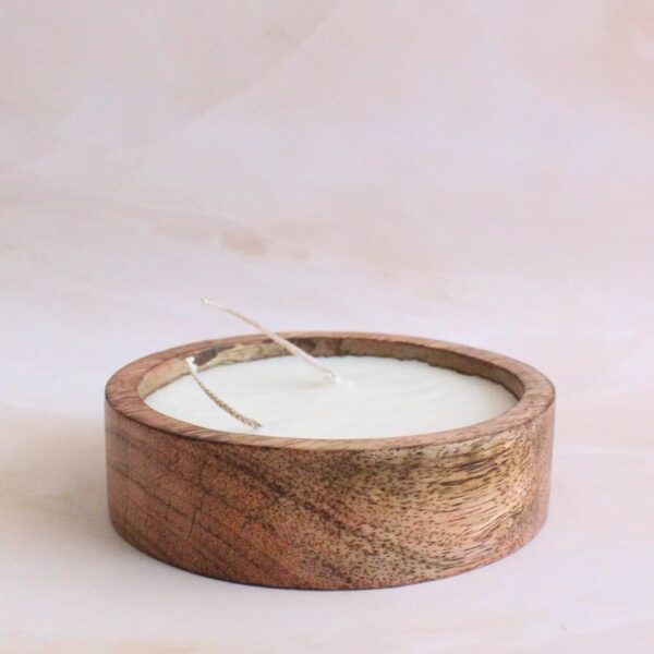 Wood & Wicks Candle | Byora Homes | Beige & Brown | Soy Wax - Image 5