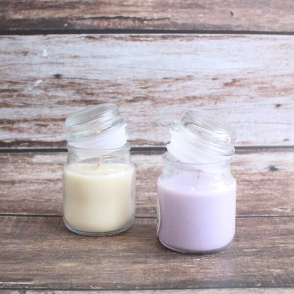 Go for Glow Candle | Byora Homes | Beige & Lavender | Soy Wax - Image 4