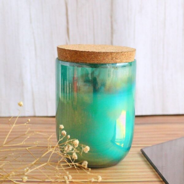 Daisy Daisy Candle | Byora Homes | Beige & Green | Soy Wax - Image 3