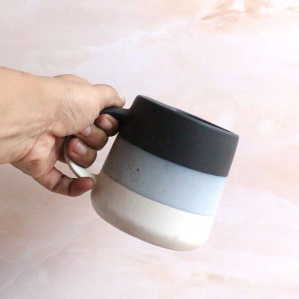 Feels Like Ombre Mug | Byora Homes | Black | Stoneware Ceramic - Image 3