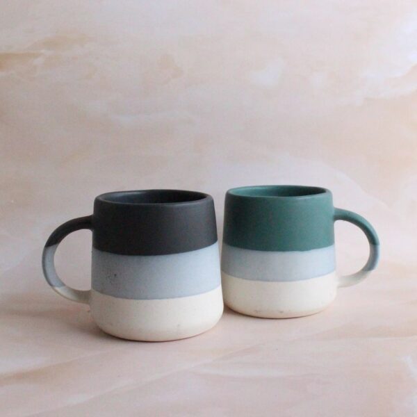 Feels Like Ombre Mug | Byora Homes | Black | Stoneware Ceramic - Image 5