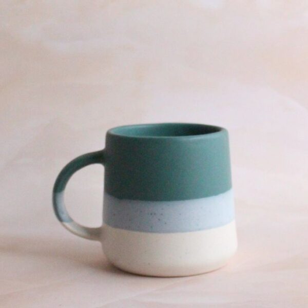 Feels Like Ombre Mug 2.0 | Byora Homes | Turqoise | Stoneware Ceramic