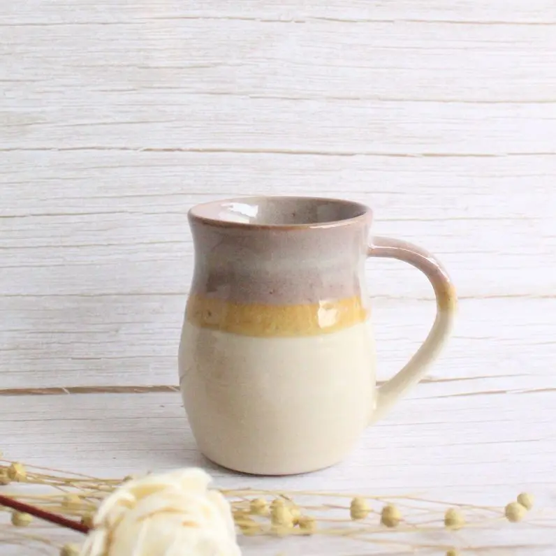 Matka Mug | Byora Homes | Brown & Beige | Stoneware Ceramic