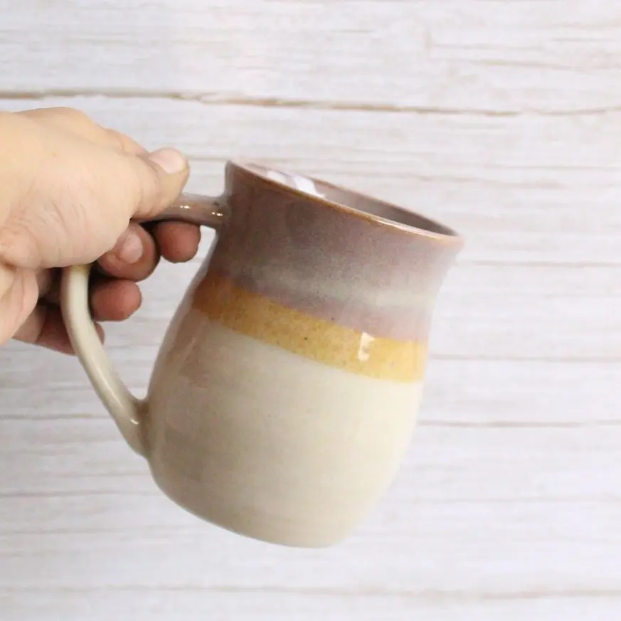 Matka Mug | Byora Homes | Brown & Beige | Stoneware Ceramic - Image 3