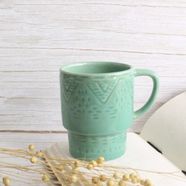 Indi Mug | Byora Homes | Turquoise | Stoneware Ceramic - Image 3