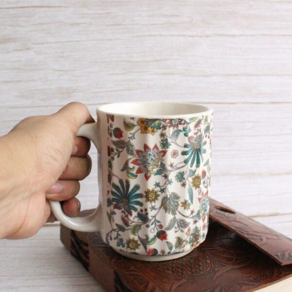 Florest Mug 2.0 | Byora Homes | Multicolor | Stoneware Ceramic - Image 4