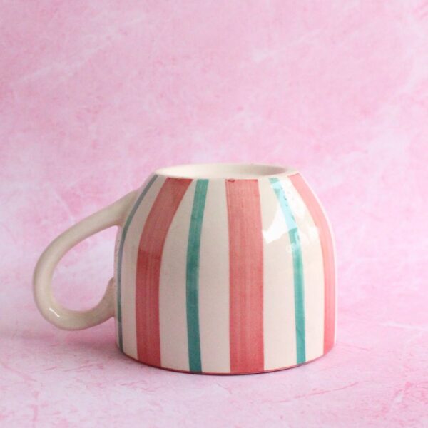 The Big Fat Mug | Byora Homes | Pink & Beige | Stoneware Ceramic - Image 3