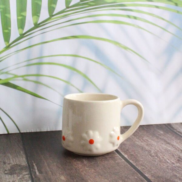 Florange Mug | Byora Homes | Beige | Stoneware Ceramic - Image 3