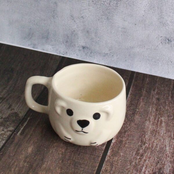 Woof Woof 2.0 Mug | Byora Homes | Black & Beige | Stoneware Ceramic - Image 3