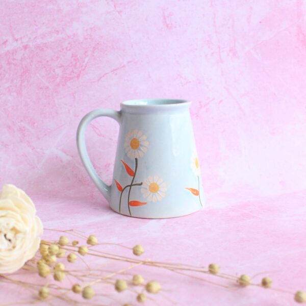 Winter Flora Mug | Byora Homes | Blue | Stoneware Ceramic - Image 5