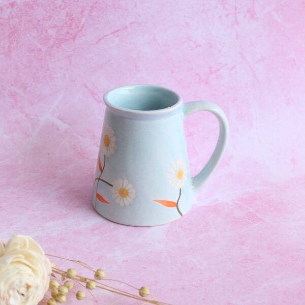 Winter Flora Mug | Byora Homes | Blue | Stoneware Ceramic - Image 3