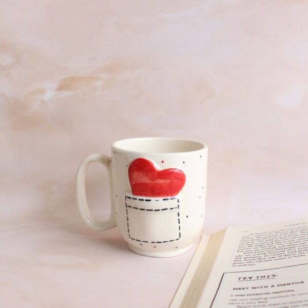 Pocketful of Mug | Byora Homes | Beige | Stoneware Ceramic