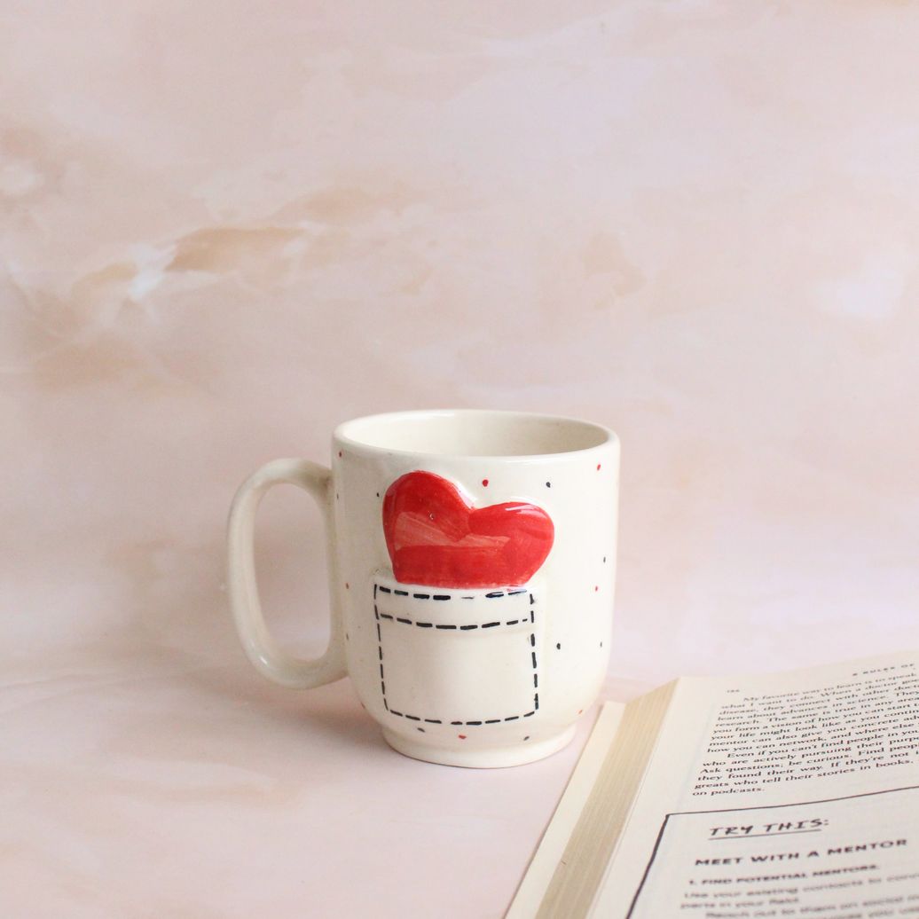 Pocketful of Mug | Byora Homes | Beige | Stoneware Ceramic