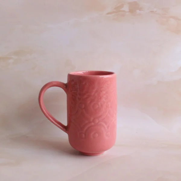 Indi Mug 2.0 | Byora Homes | Pink | Stoneware Ceramic - Image 4