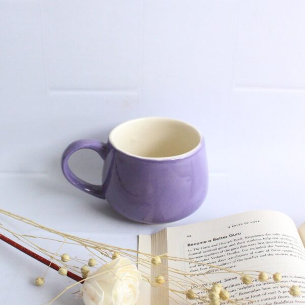 Lavender Cloud Mug | Byora Homes | Purple | Stoneware Ceramic - Image 2