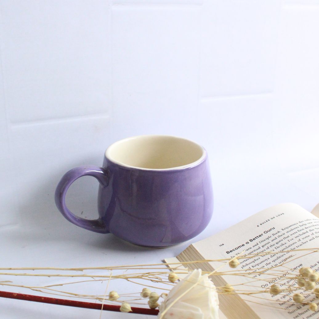 Lavender Cloud Mug | Byora Homes | Purple | Stoneware Ceramic