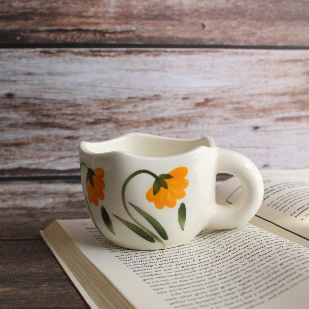 Sunny Mug | Byora Homes | Yellow & Beige | Stoneware Ceramic