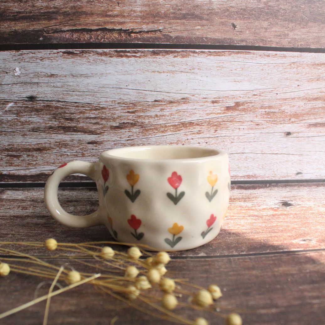 Colors & Coffee Mug | Byora Homes | Multicolor | Stoneware Ceramic