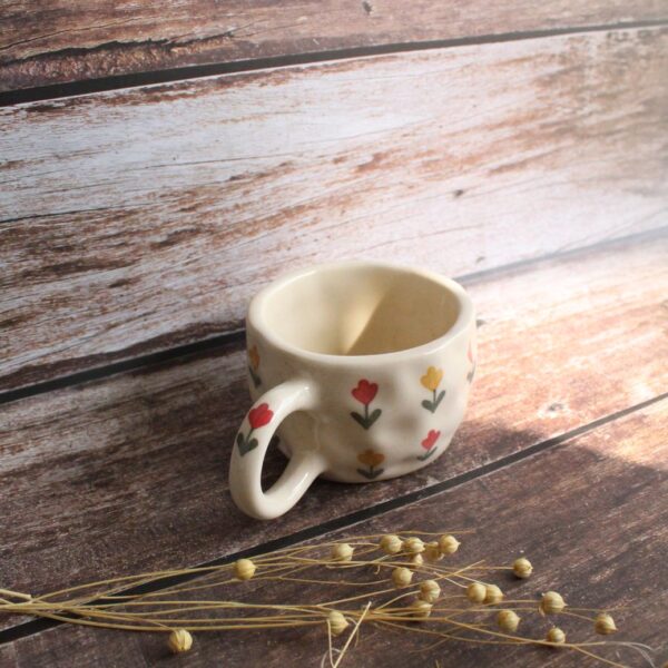 Colors & Coffee Mug | Byora Homes | Multicolor | Stoneware Ceramic - Image 3