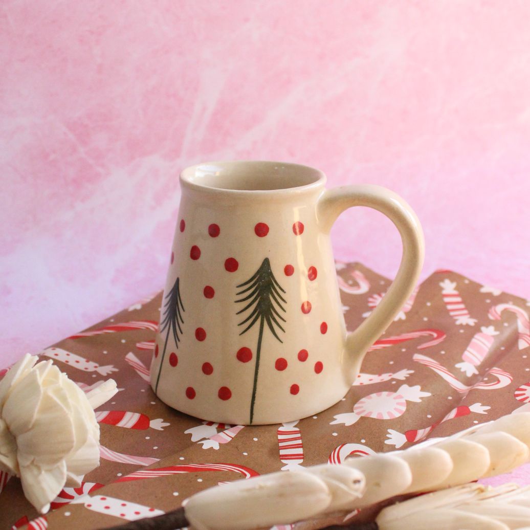 Christmassy Mug | Byora Homes | Multicolor | Stoneware Ceramic