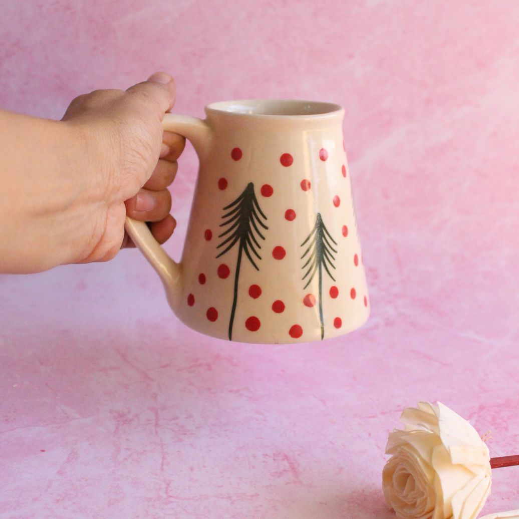 Christmassy Mug | Byora Homes | Multicolor | Stoneware Ceramic - Image 4