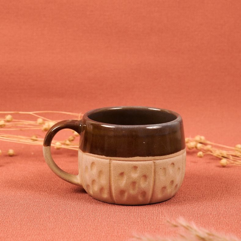 Hammered Mug | Byora Homes | Multicolor | Stoneware Ceramic