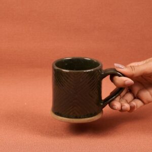 Mini Indi Mug | Byora Homes | Metallic | Stoneware Ceramic