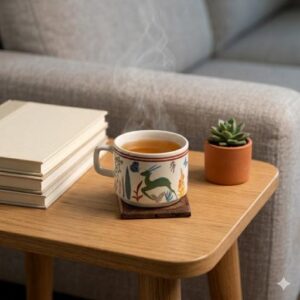 Forest Love Cup 2.0 | Byora Homes | Multicolor | Stoneware Ceramic