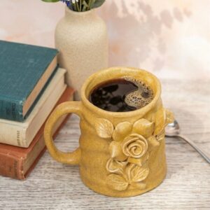 Sandy Rose Mug | Byora Homes | Sand Brown | Stoneware Ceramic