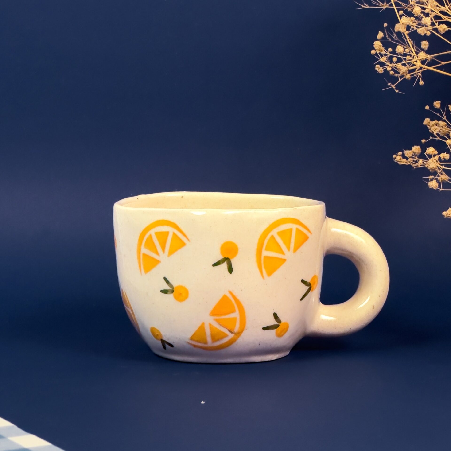 Summers & Lemon Mug | Byora Homes | Yellow | Stoneware Ceramic