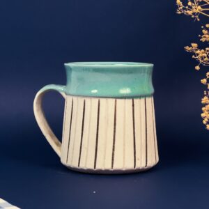 Teas & Trails Mug | Byora Homes | Multicolor | Stoneware Ceramic