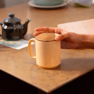 Brew Beige Mug | Byora Homes | Beige | Stoneware Ceramic