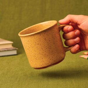 Sands & Speckled Coffee Mug | Byora Homes | Brown | Stoneware Ceramic