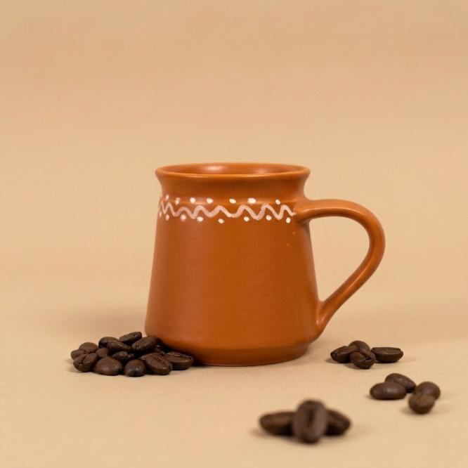 Terra Terra Coffee Mug | Byora Homes | Terracotta | Stoneware Ceramic