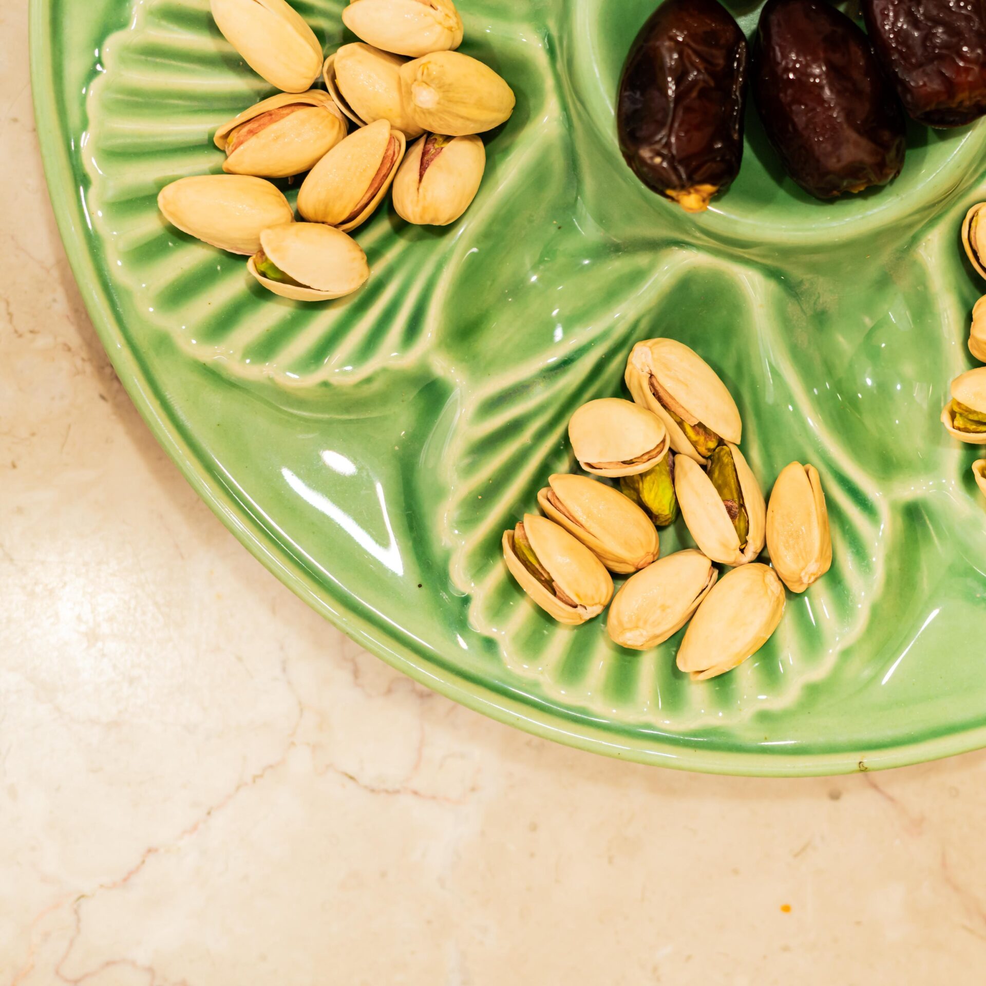 Not just Chip and Dip Platter | Byora Homes | Green | Stoneware Ceramic - Image 5