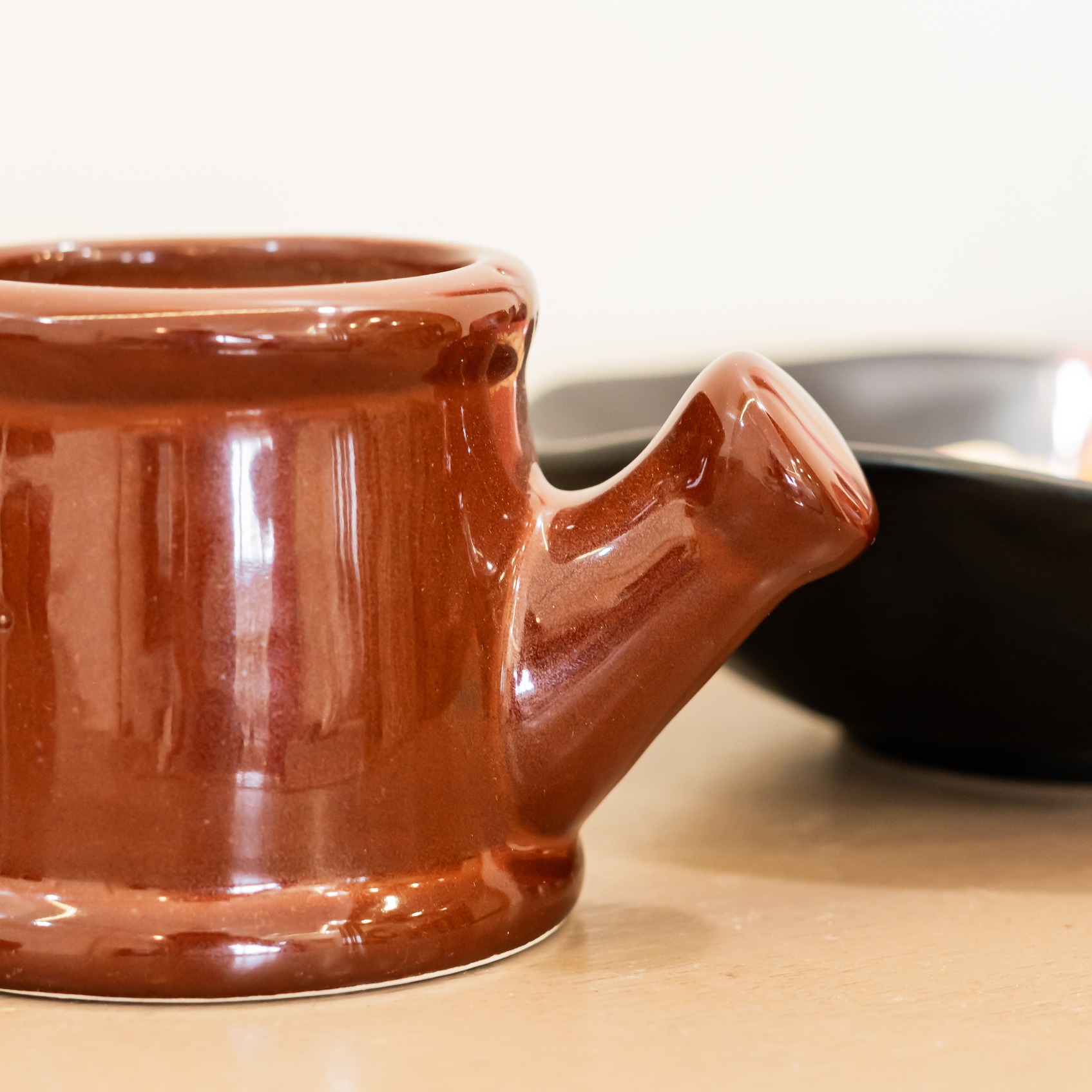 Watering Can Planter | Byora Homes | Ceramic | Brown - Image 2