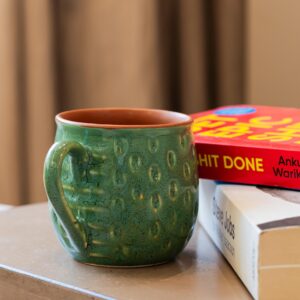 Cacti Mug | Byora Homes | Green | Stoneware Ceramic