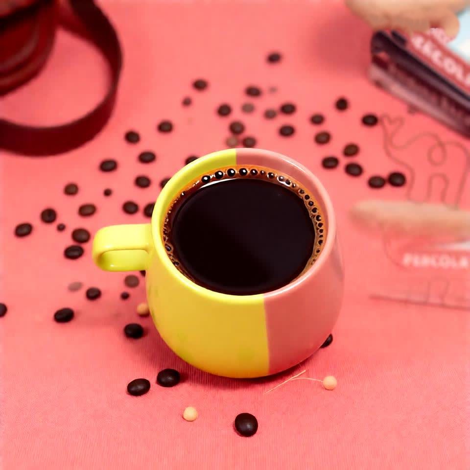 Rose & Sage Coffee Mug | Byora Homes | Multicolor | Stoneware Ceramic - Image 4