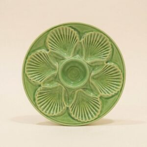 Not just Chip and Dip Platter | Byora Homes | Green | Stoneware Ceramic