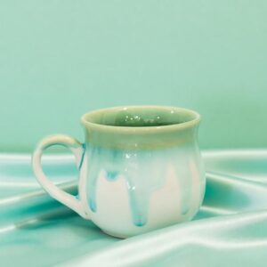 Skies Matka Tea cup | Byora Homes | Multicolor | Stoneware Ceramic