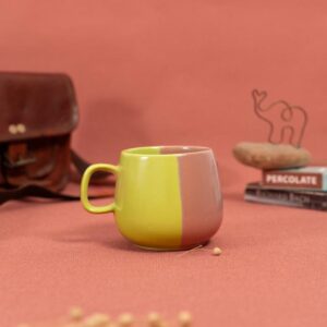 Rose & Sage Coffee Mug | Byora Homes | Multicolor | Stoneware Ceramic